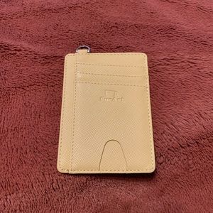 Furart Yellow Keychain Card Wallet
